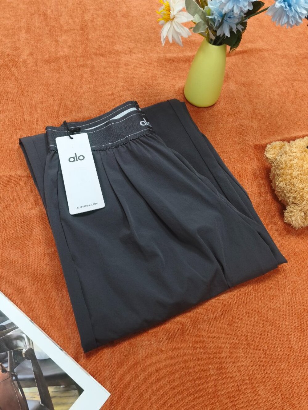 Alo Yoga Versatile Suit Up Trousers Dark Grey NWT💞(Regular 30-inch Length)😎 - Picture 6 of 7